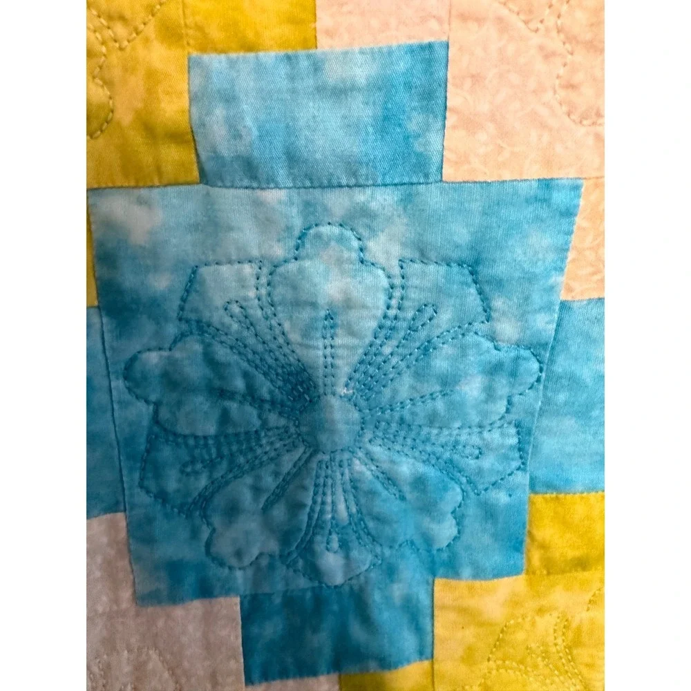 Vintage Handmade Patchwork Quilt~45